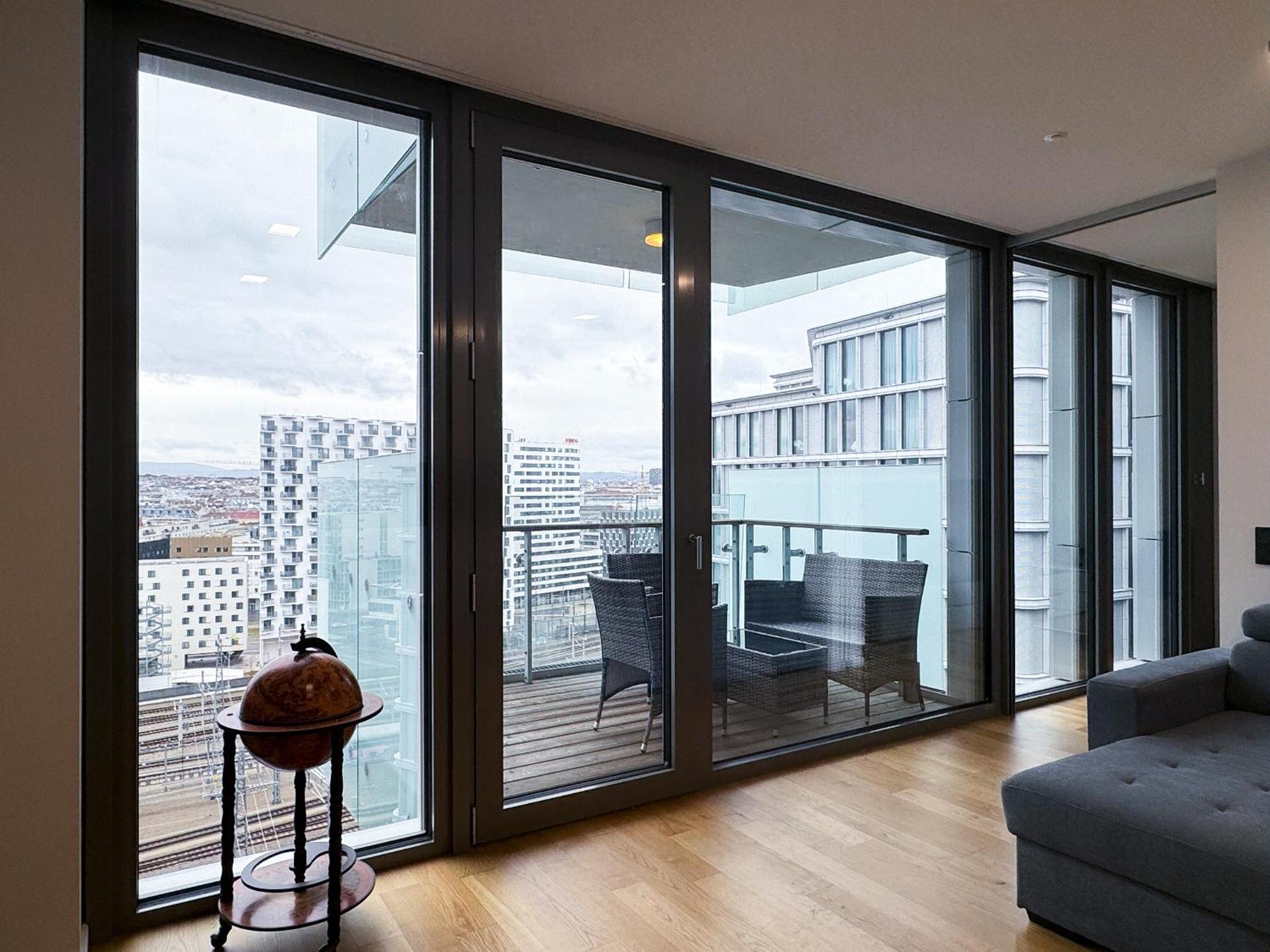 Luxus-Apartment Mit Weitblick ウィーン エクステリア 写真
